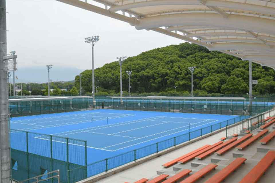 愛媛県総合運動公園テニスコート